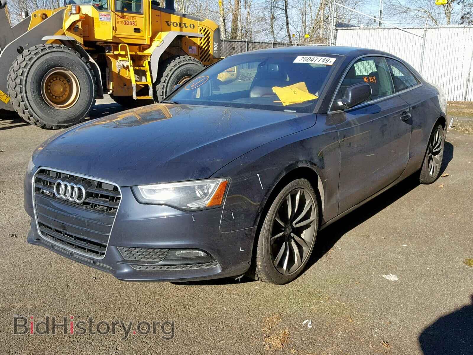2013 AUDI A5 PREMIUM - VIN: WAULFAFR6DA018586 - Фото 2