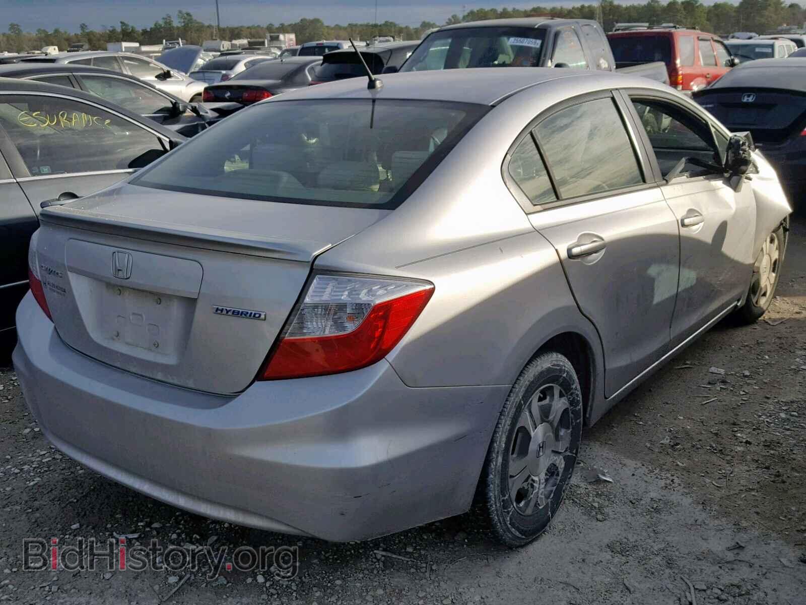 2012 HONDA CIVIC - VIN: JHMFB4F24CS004533 - Photo 4