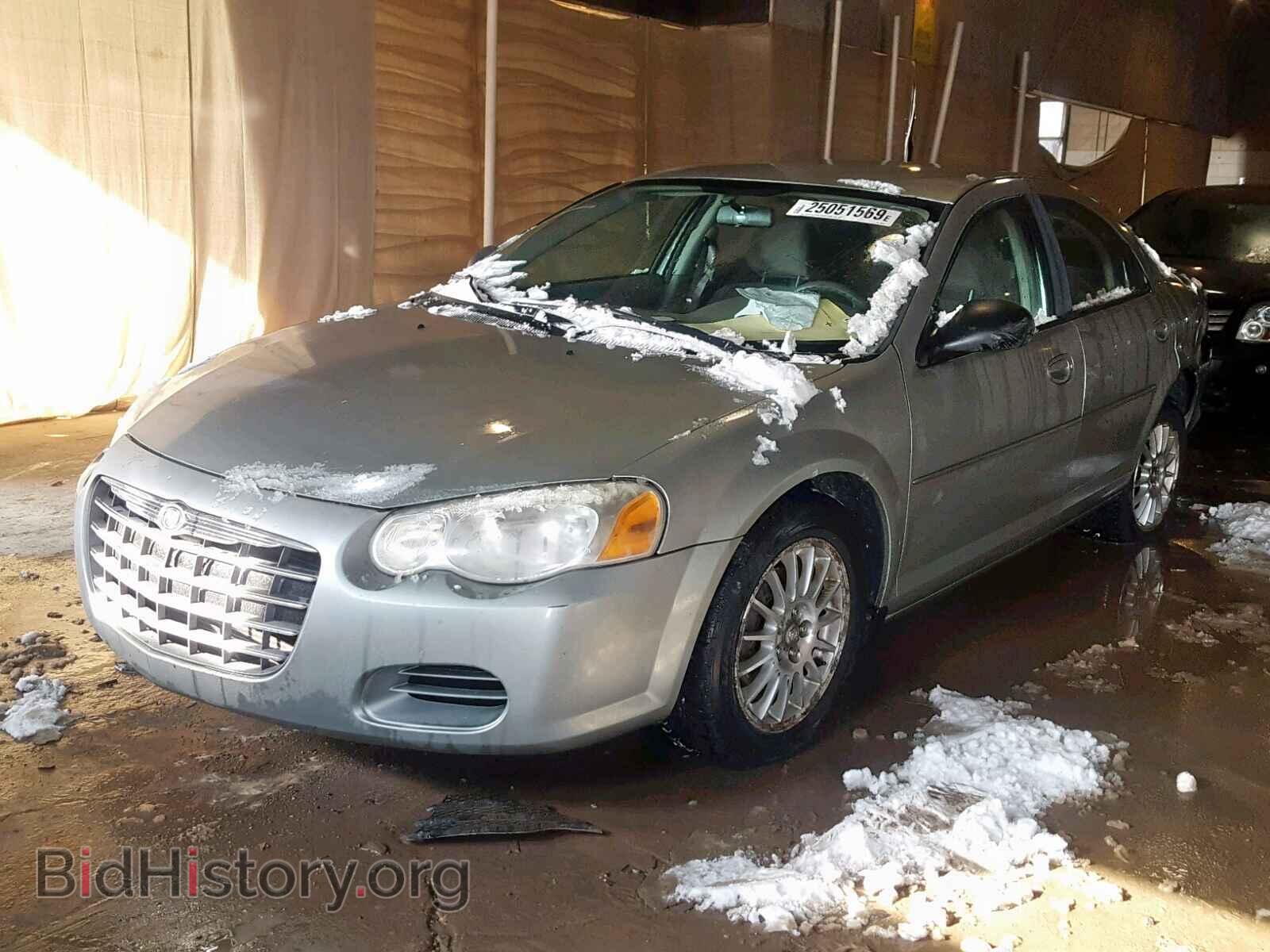 2004 CHRYSLER SEBRING - VIN: 1C3EL46R64N105018 - Фото 2