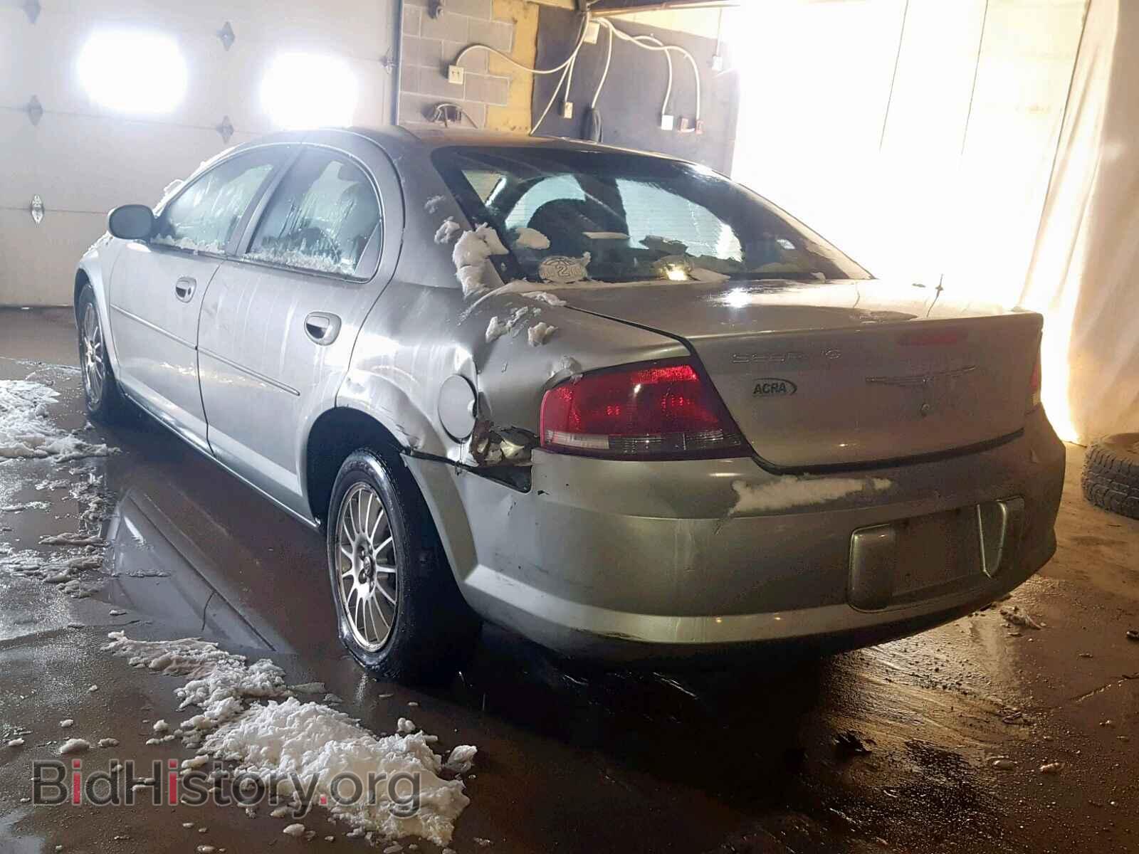 2004 CHRYSLER SEBRING - VIN: 1C3EL46R64N105018 - Фото 3