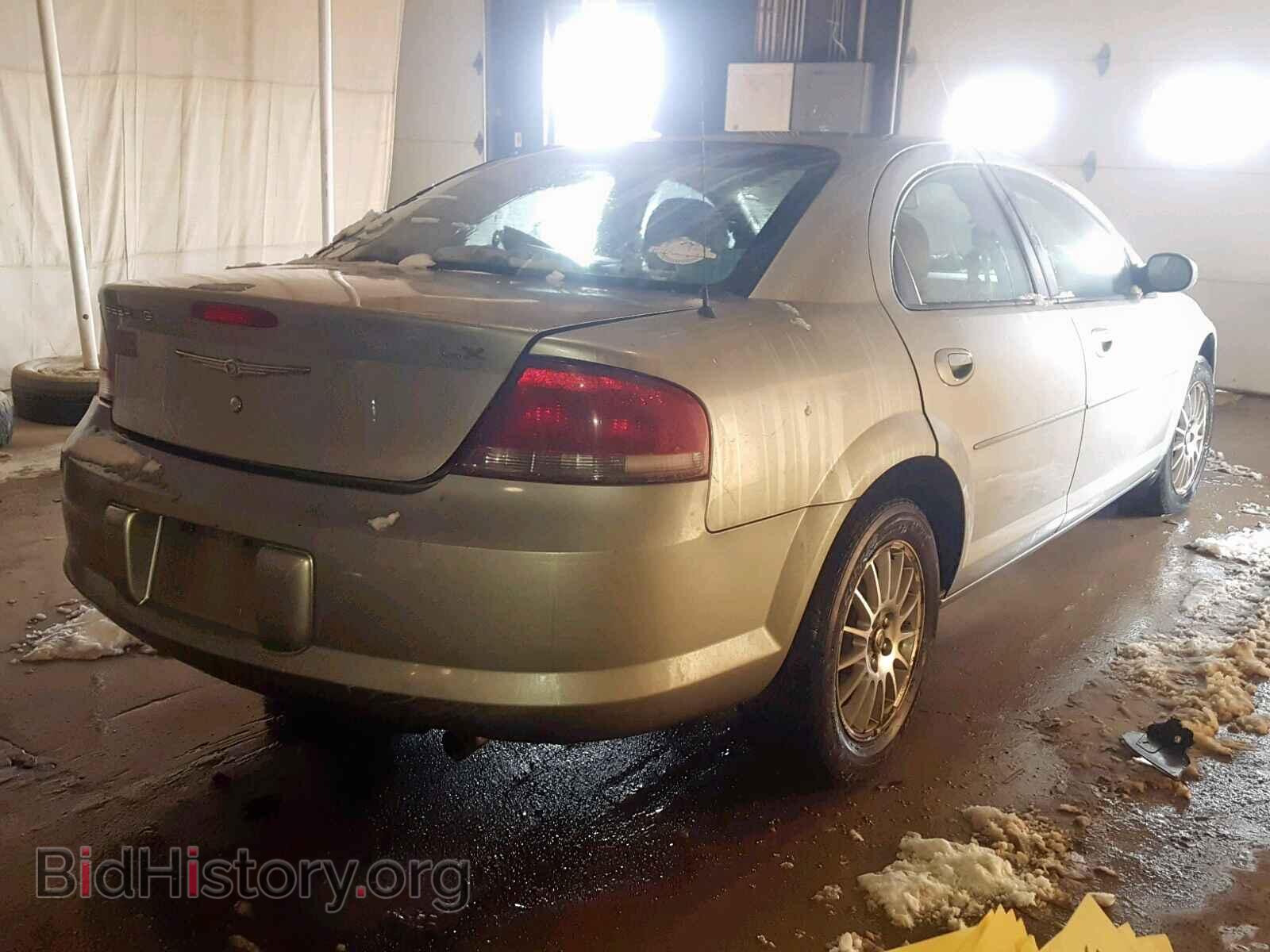 2004 CHRYSLER SEBRING - VIN: 1C3EL46R64N105018 - Фото 4