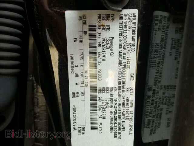 2013 FORD FOCUS - VIN: 1FADP3E29DL330688 - Photo 10