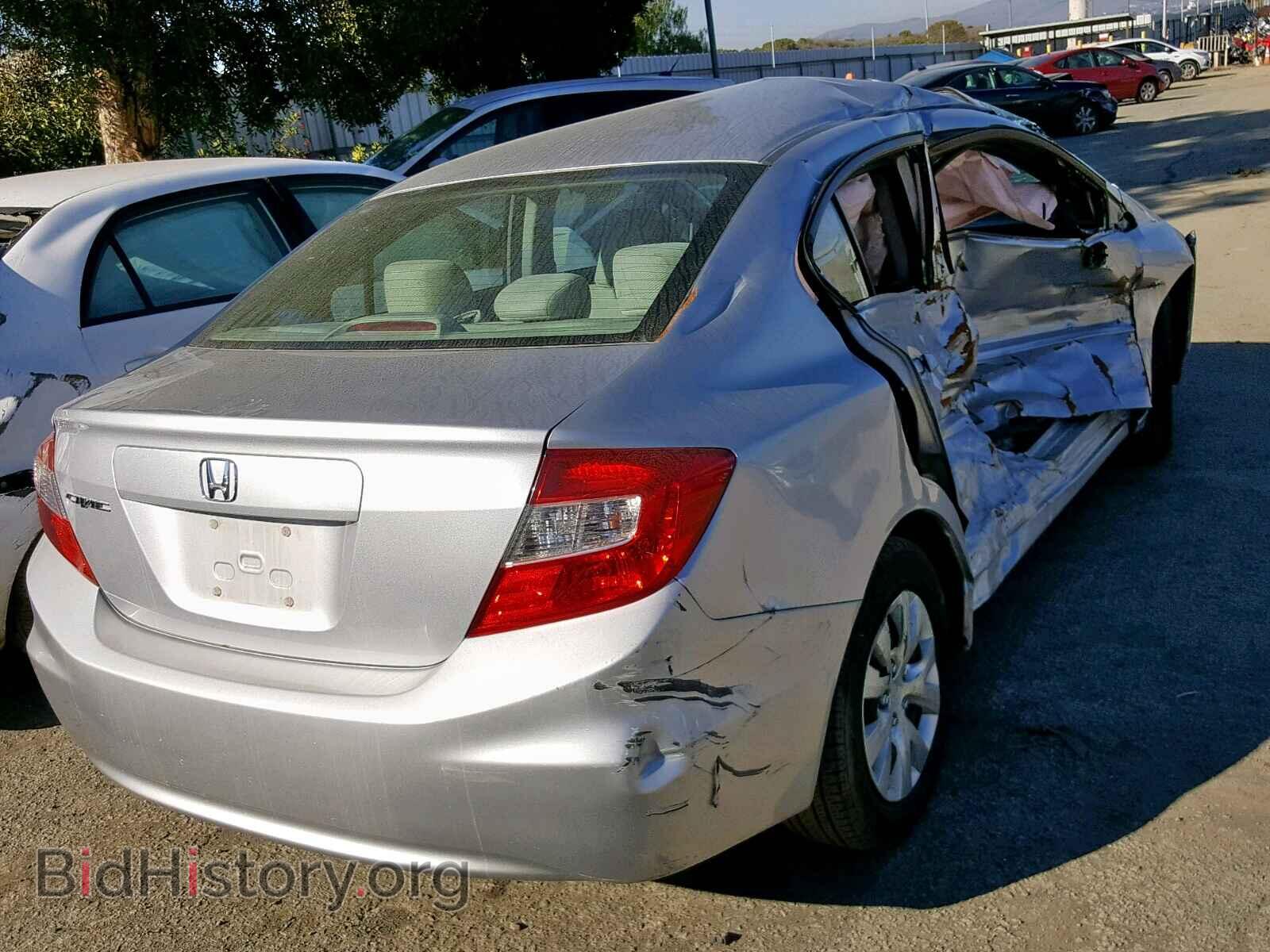 2012 HONDA CIVIC - VIN: 19XFB2F5XCE362979 - Фото 4