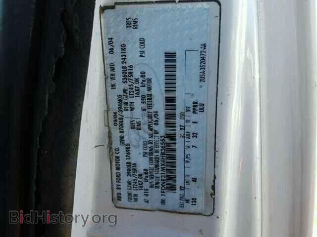 2004 FORD ECONOLINE - VIN: 1FDNE31MX4HB36553 - Photo 10