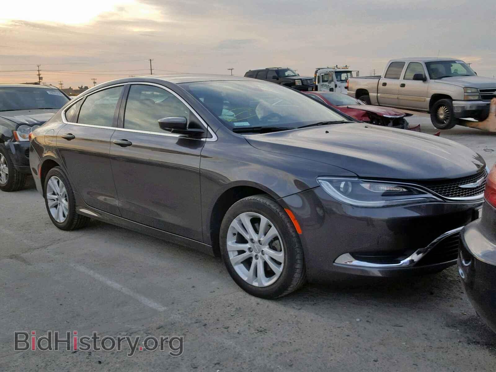 Фотография 1C3CCCAB1GN162193 - CHRYSLER 200 2016
