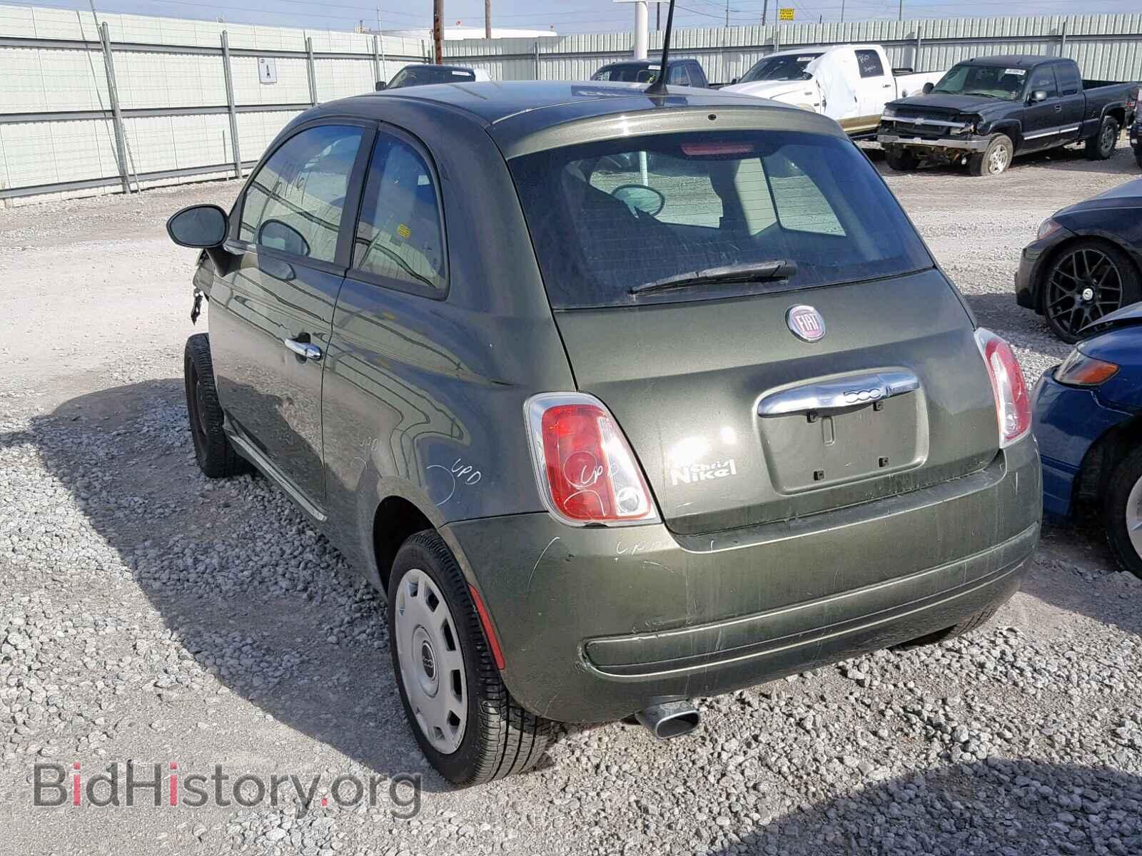 2012 FIAT 500 - VIN: 3C3CFFARXCT310440 - Фото 3