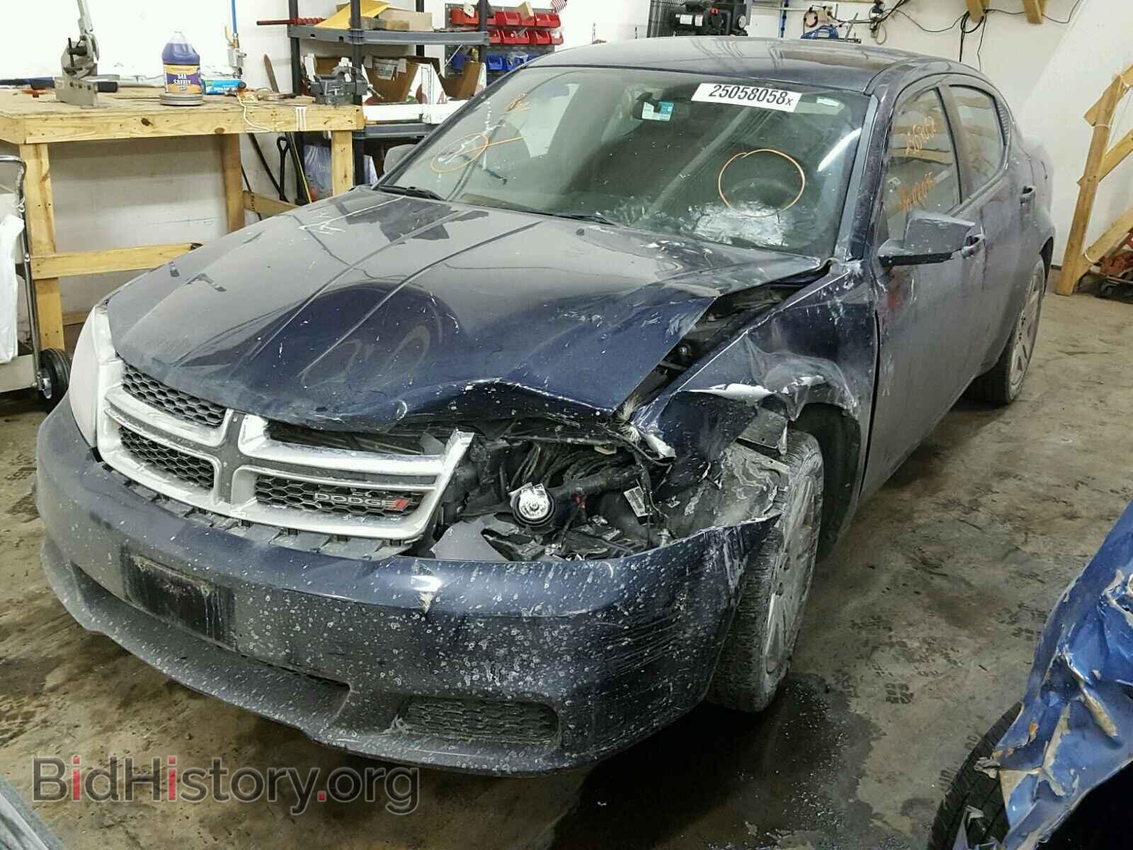 2014 DODGE AVENGER - VIN: 1C3CDZAB6EN131504 - Фото 2