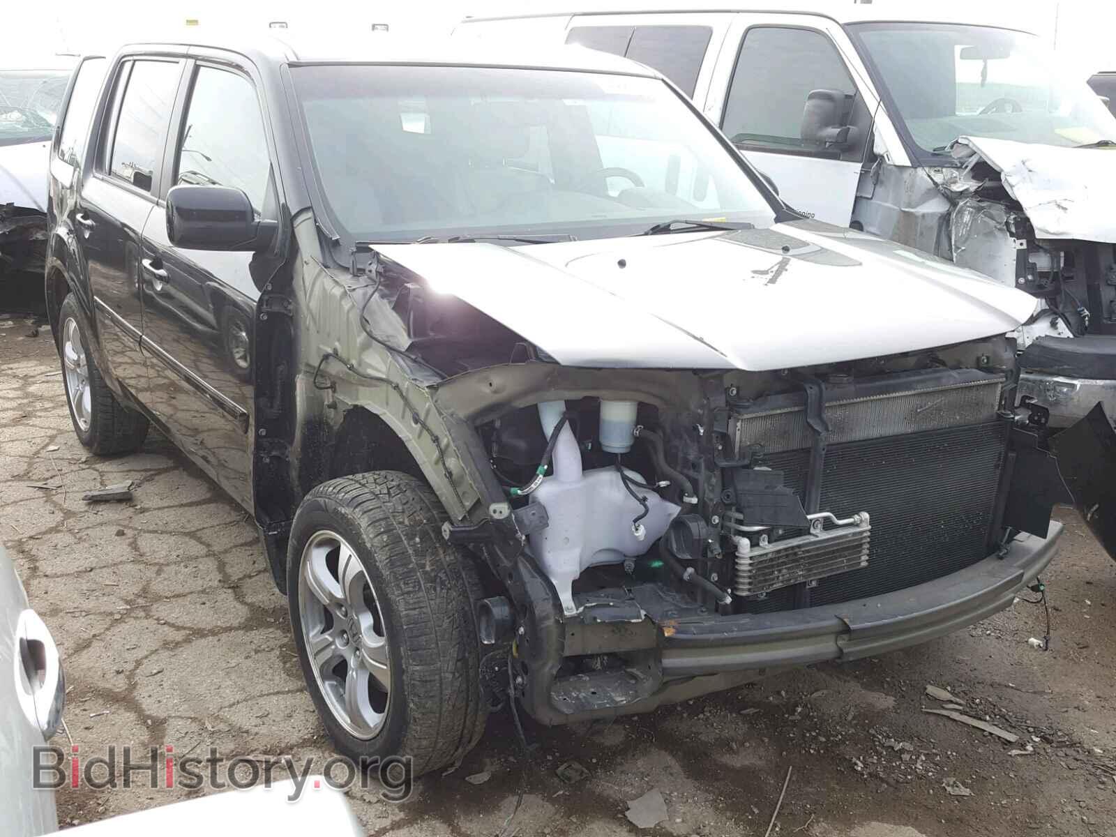 Фотография 5FNYF4H59CB083250 - HONDA PILOT 2012