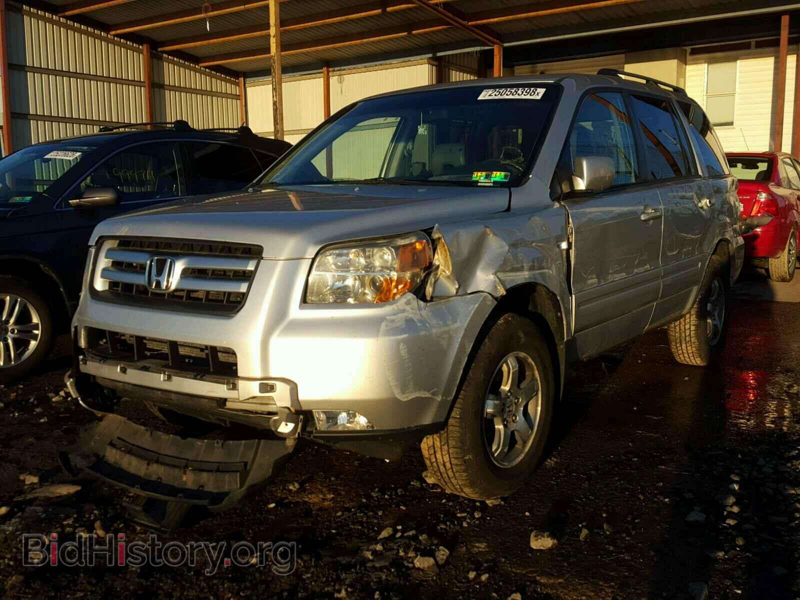 2007 HONDA PILOT - VIN: 2HKYF18747H515413 - Фото 2