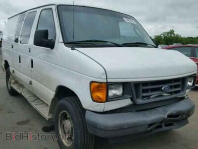2007 Ford ECONOLINE, белый — VIN 1FTNE24W47DA61470, Copart