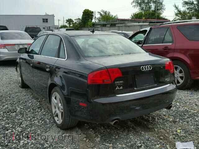 2007 AUDI A4 - VIN: WAUDF78E77A137673 - Фото 3