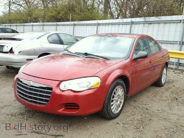 2004 CHRYSLER SEBRING - VIN: 1C3EL46X34N378979 - Фото 2