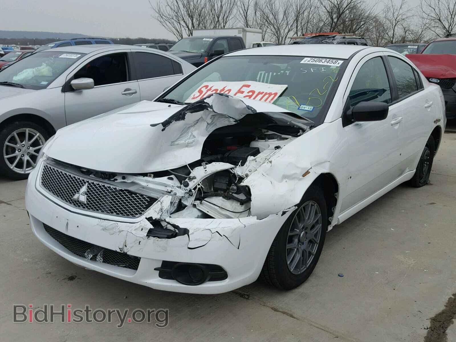 2012 MITSUBISHI GALANT - VIN: 4A32B2FF3CE022363 - Фото 2