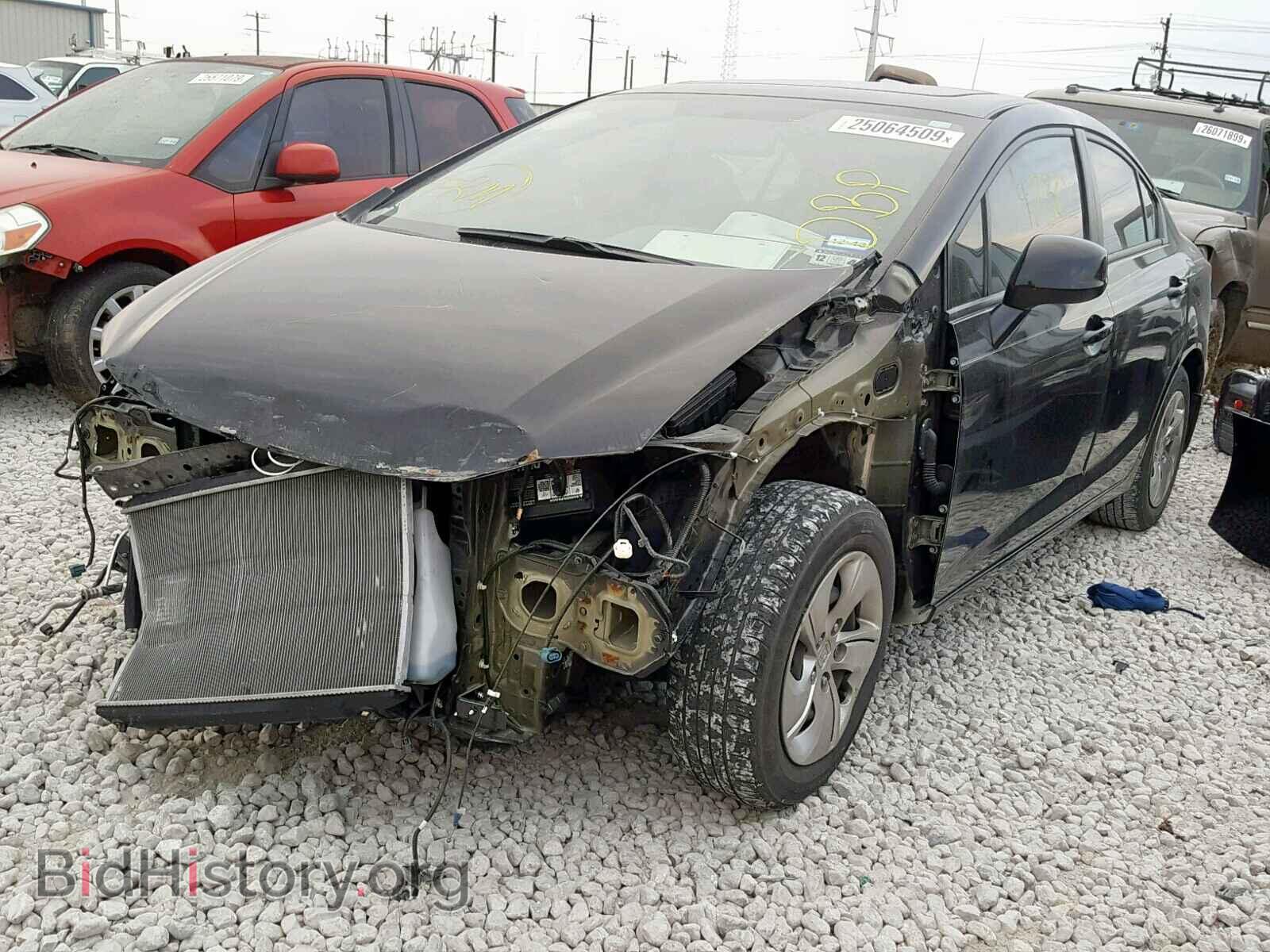 2013 HONDA CIVIC - VIN: 2HGFB2F81DH510311 - Фото 2