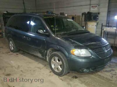 2005 Dodge CARAVAN Grand Cara, зеленый — VIN 2D4GP44L55R229764, Copart