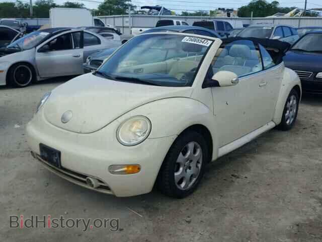 2003 VOLKSWAGEN BEETLE - VIN: 3VWCK21Y13M313449 - Фото 2