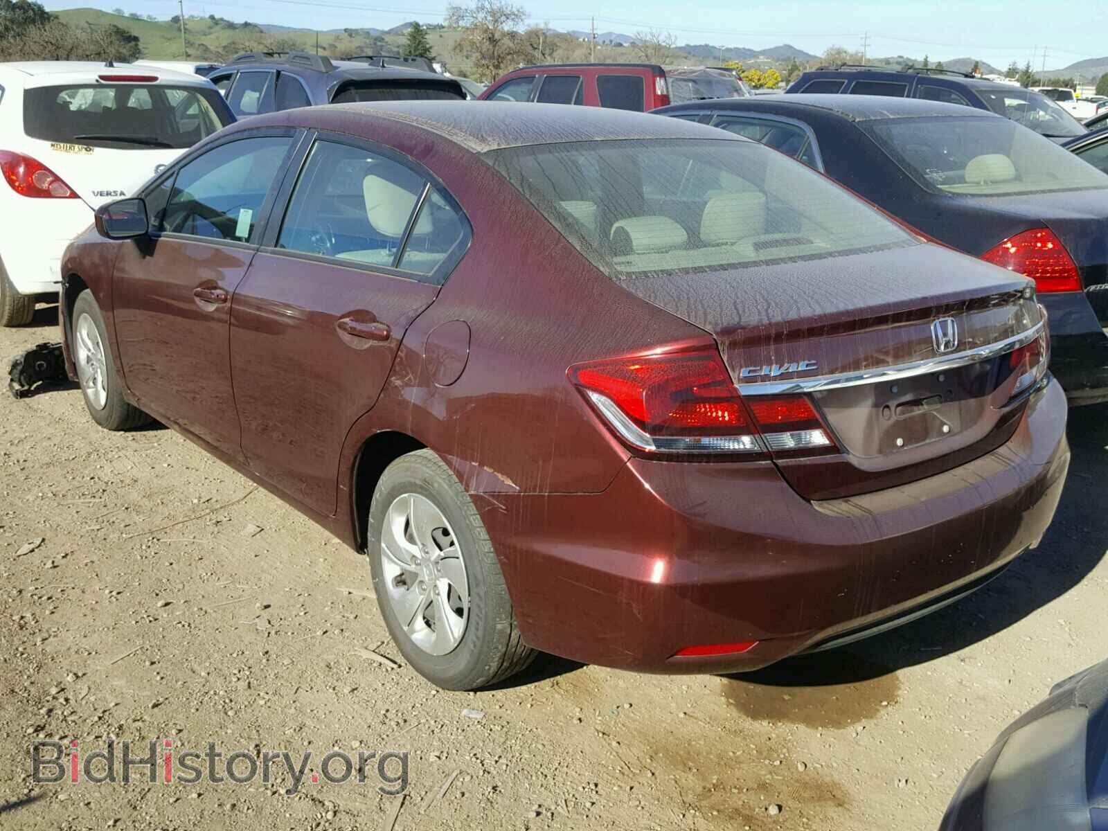 2014 HONDA CIVIC - VIN: 19XFB2F57EE239823 - Фото 3