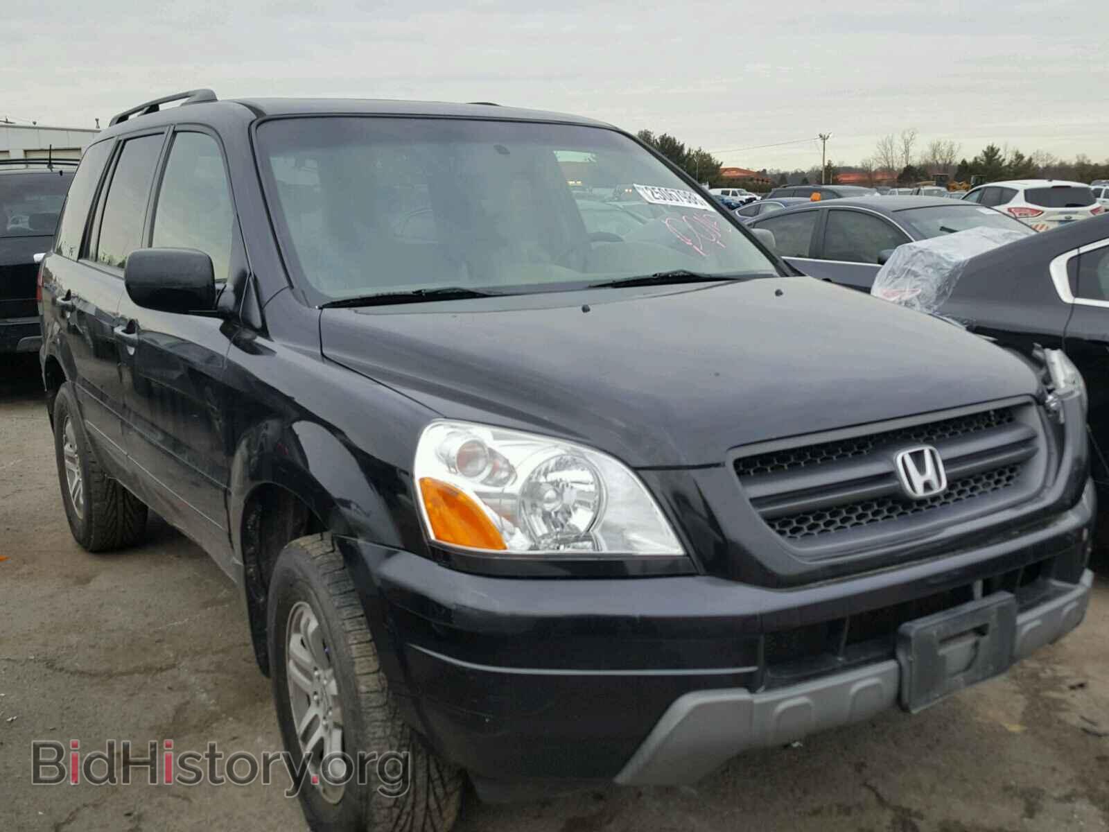 Photo 5FNYF18545B066471 - HONDA PILOT 2005