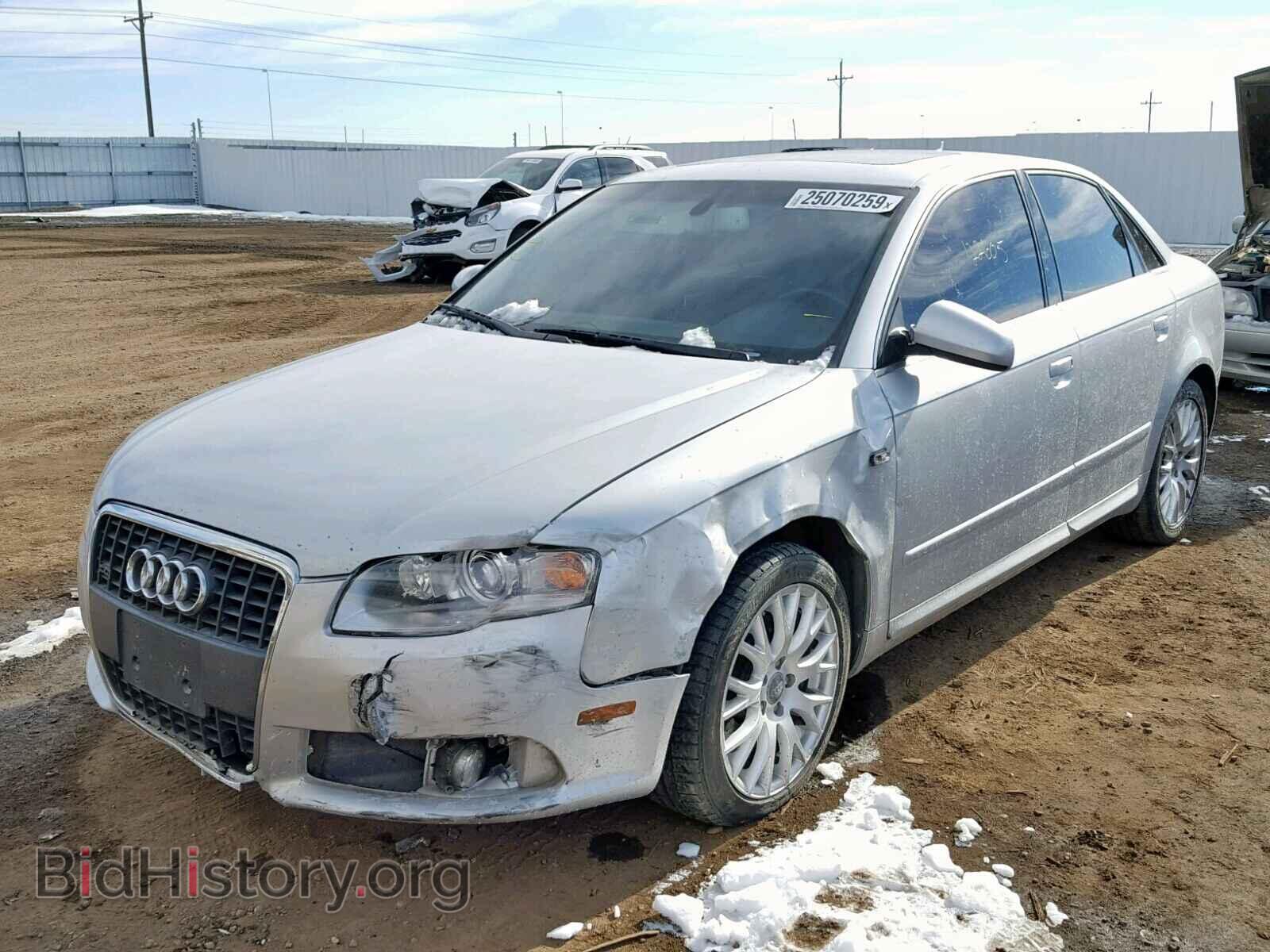 2008 AUDI A4 - VIN: WAUDF78E18A137380 - Фото 2