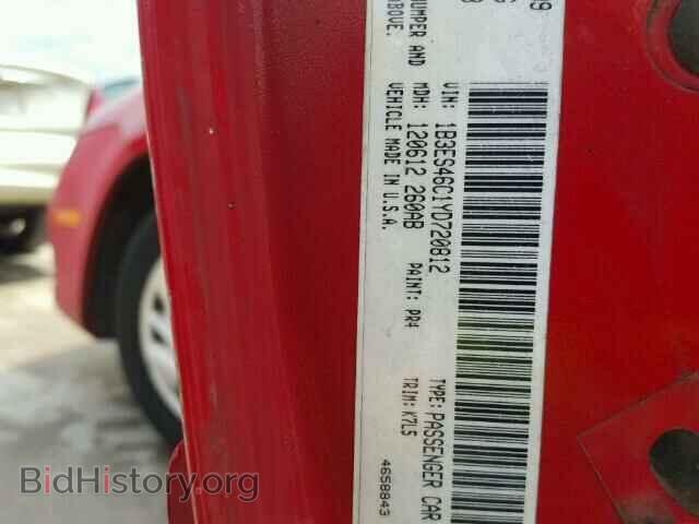 2000 DODGE NEON - VIN: 1B3ES46C1YD720812 - Фото 10