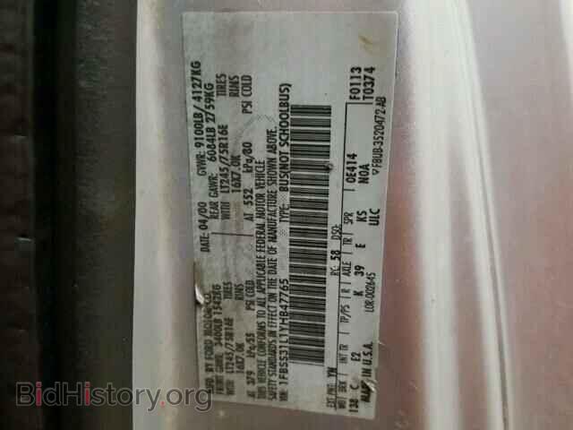 2000 FORD ECONOLINE - VIN: 1FBSS31L1YHB47765 - Фото 10