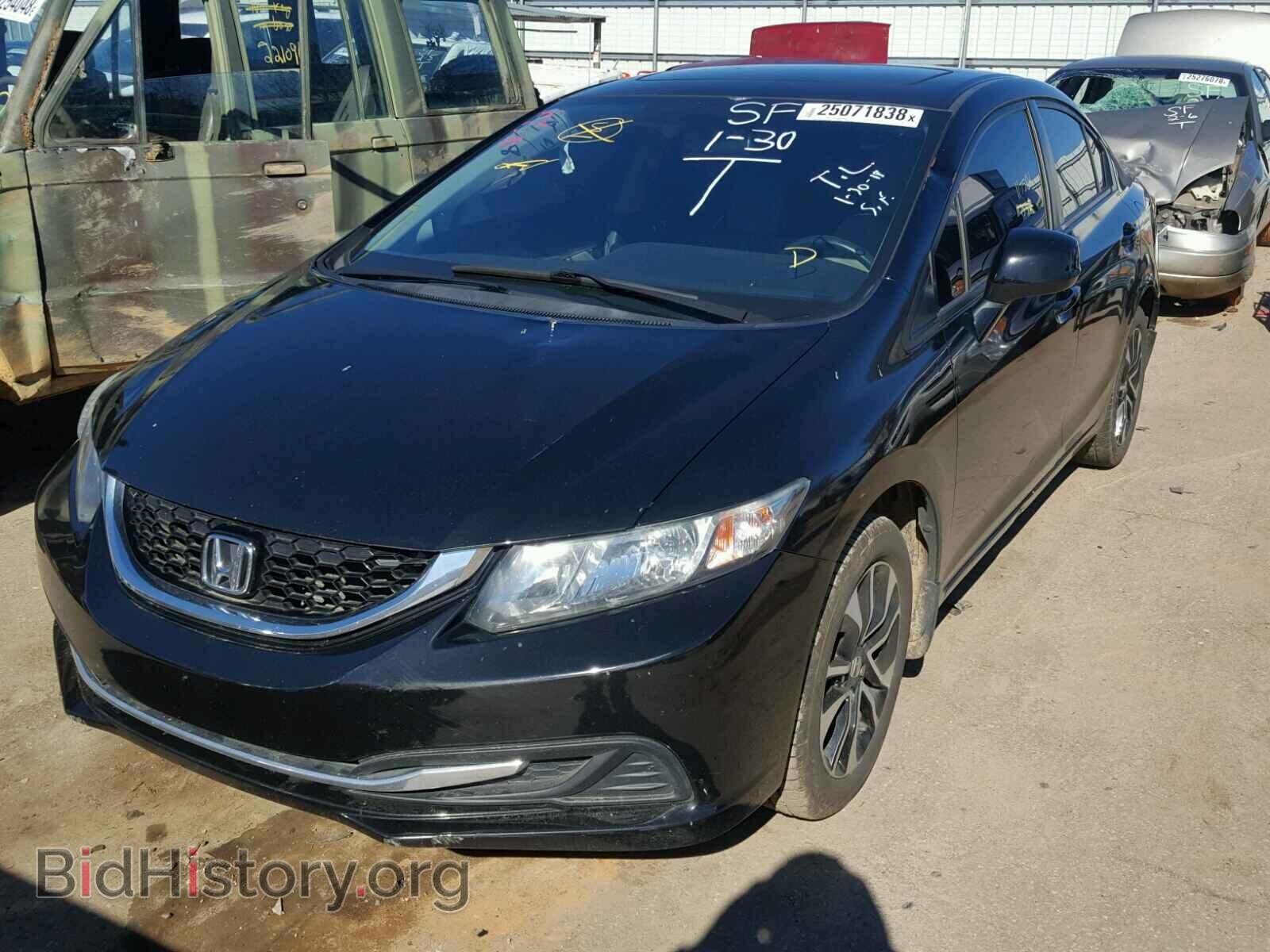 2013 HONDA CIVIC - VIN: 2HGFB2F83DH511170 - Фото 2