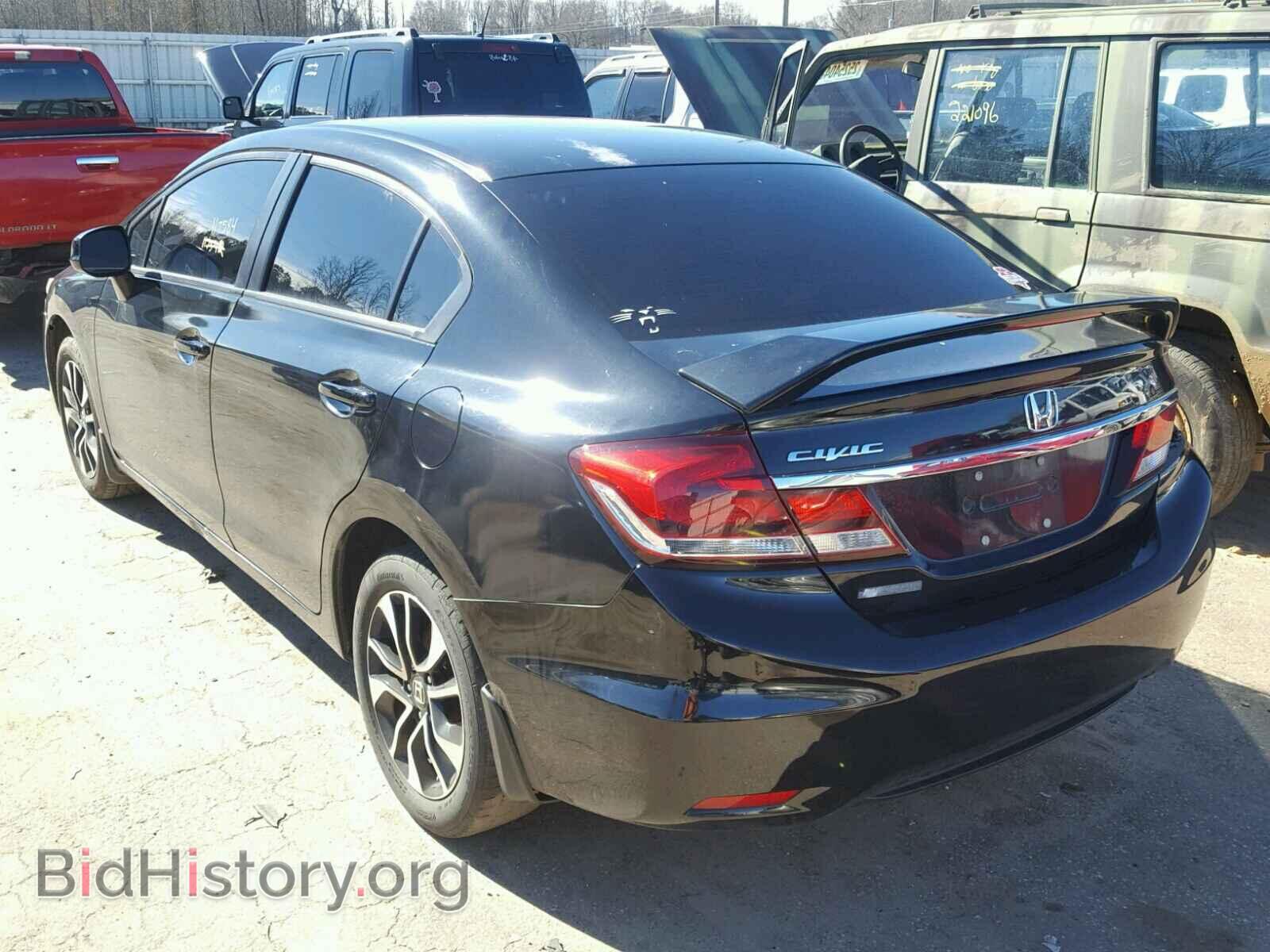 2013 HONDA CIVIC - VIN: 2HGFB2F83DH511170 - Фото 3