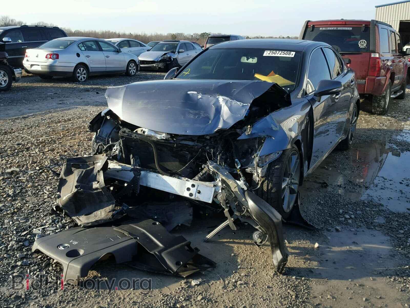 2012 LEXUS IS250 - VIN: JTHBF5C28C5180528 - Фото 2
