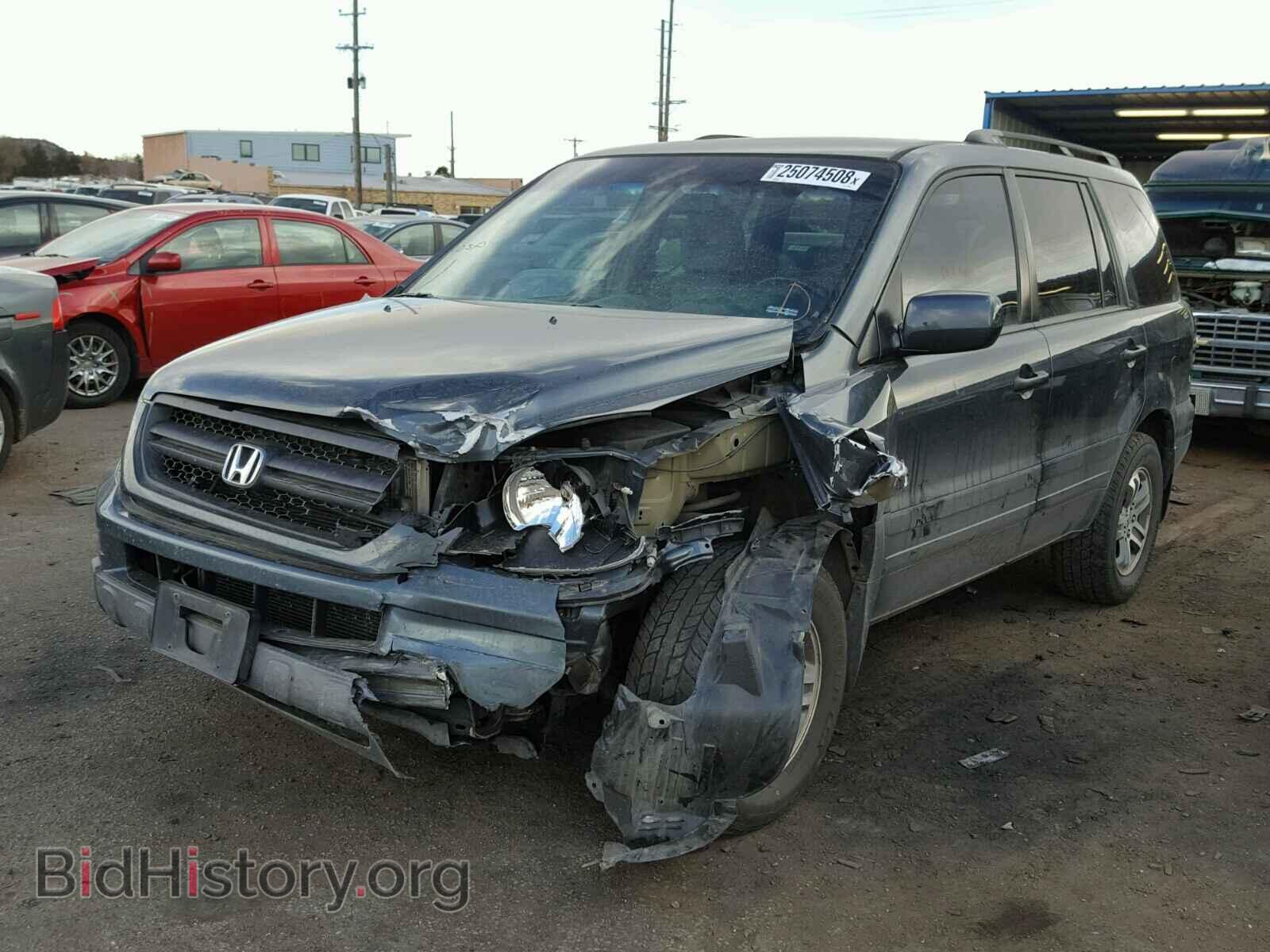 2005 HONDA PILOT - VIN: 2HKYF18715H556899 - Фото 2