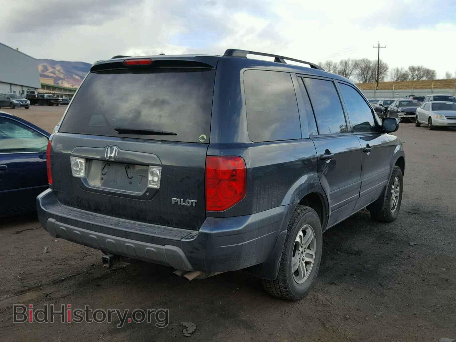 2005 HONDA PILOT - VIN: 2HKYF18715H556899 - Фото 4