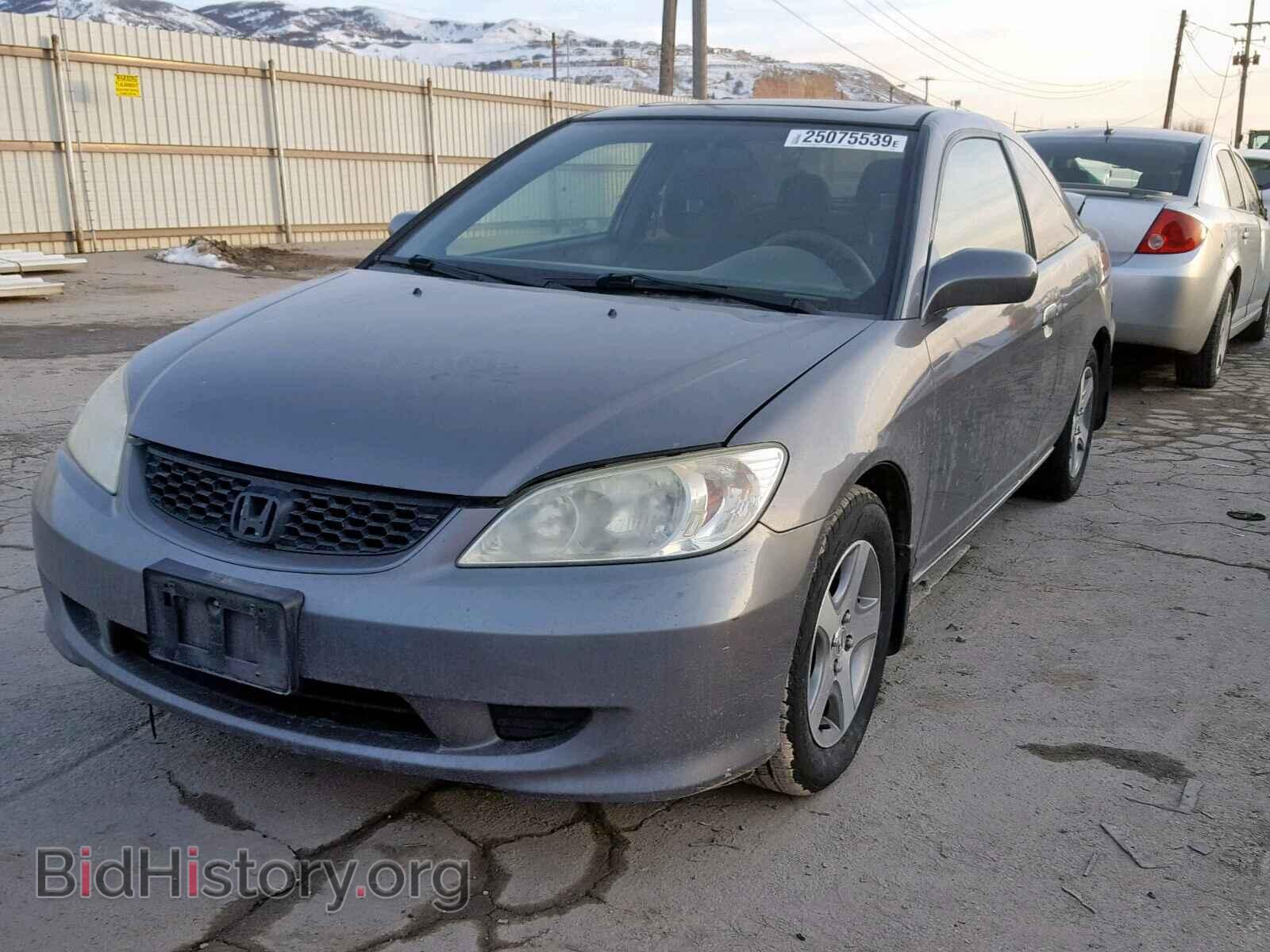 2005 HONDA CIVIC - VIN: 1HGEM21975L017937 - Фото 2