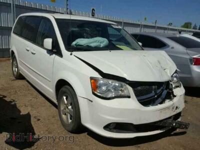 2011 Dodge CARAVAN Grand Crew, white — VIN 2D4RN5DG1BR791048, Copart