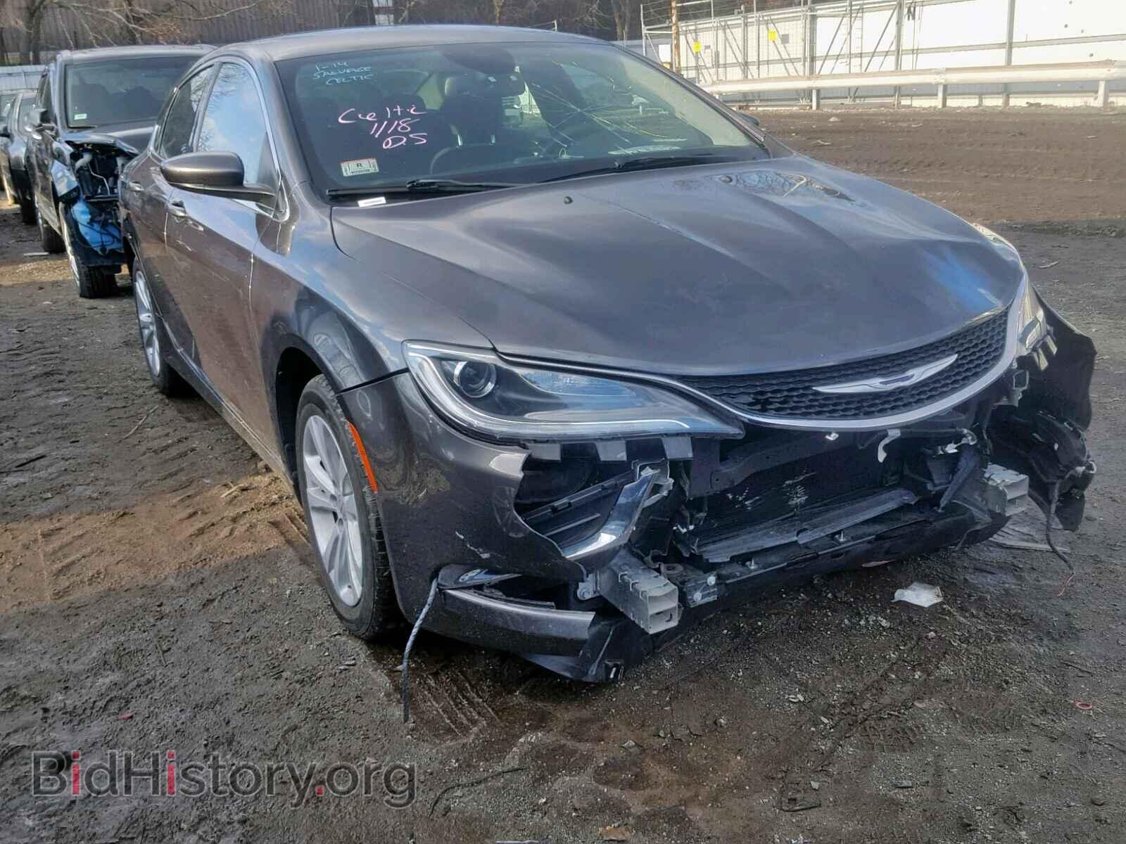Фотография 1C3CCCAB2FN734886 - CHRYSLER 200 2015