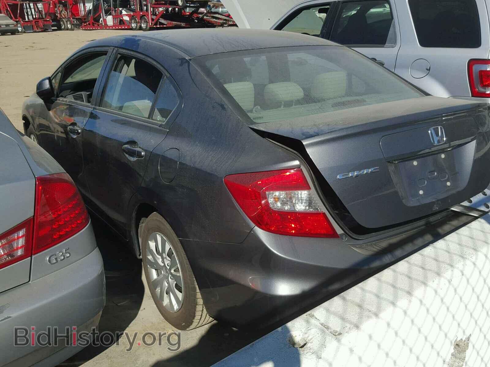 2012 HONDA CIVIC - VIN: 2HGFB2F54CH324699 - Фото 3