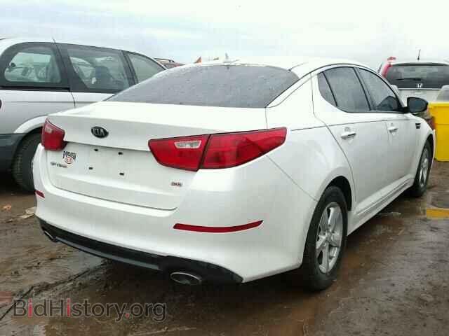 2014 KIA OPTIMA - VIN: KNAGM4A74E5449274 - Фото 4