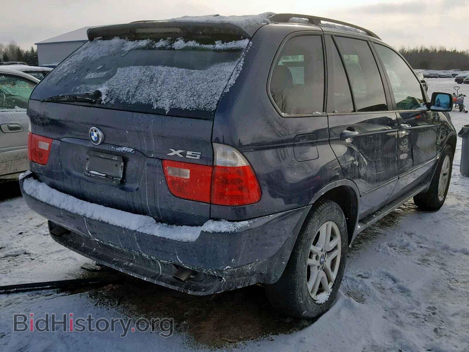 2005 BMW X5 - VIN: 5UXFA13575LY05020 - Фото 4