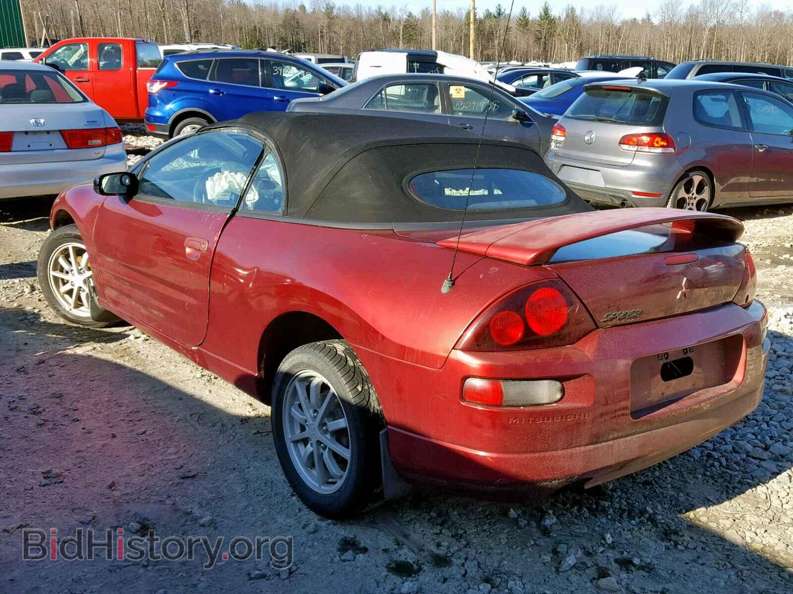 2001 MITSUBISHI ECLIPSE - VIN: 4A3AE45G71E220045 - Фото 3