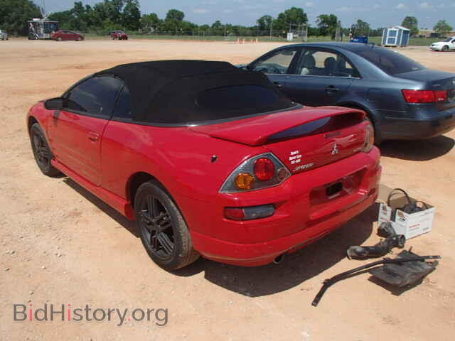 2003 MITSUBISHI ECLIPSE - VIN: 4A3AE75H93E165224 - Фото 3