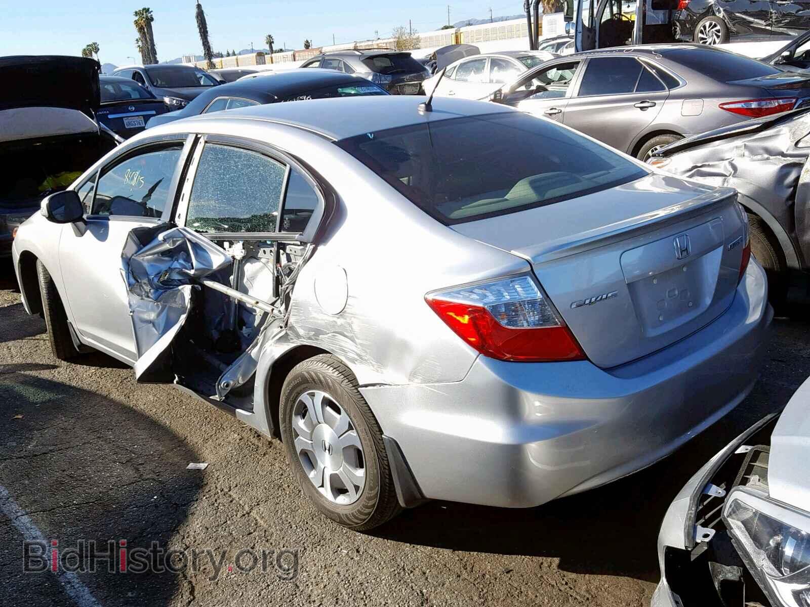2012 HONDA CIVIC - VIN: JHMFB4F21CS003405 - Фото 3