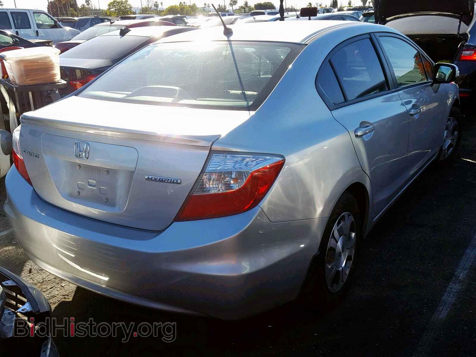 2012 HONDA CIVIC - VIN: JHMFB4F21CS003405 - Фото 4