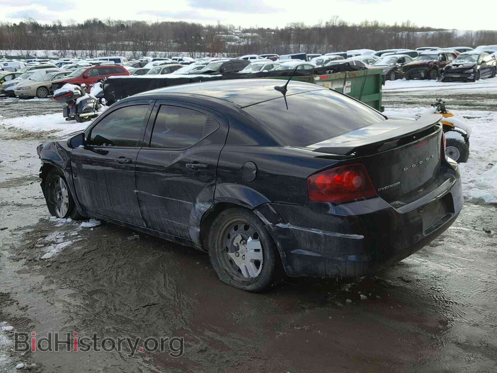 2012 DODGE AVENGER - VIN: 1C3CDZAB5CN115324 - Фото 3