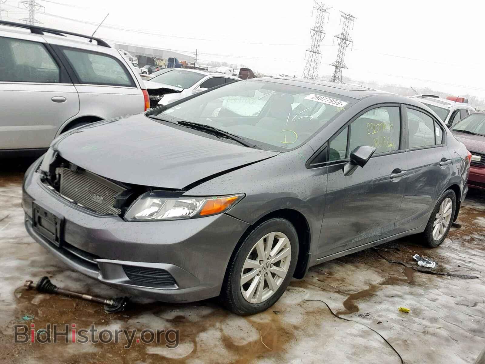 2012 HONDA CIVIC - VIN: 19XFB2F8XCE055452 - Фото 2