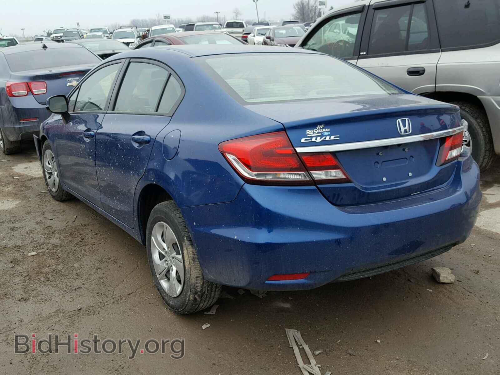 2013 HONDA CIVIC - VIN: 2HGFB2F55DH537498 - Фото 3
