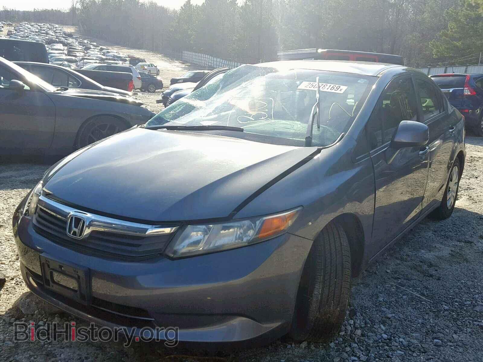 2012 HONDA CIVIC - VIN: 19XFB2F58CE005803 - Фото 2