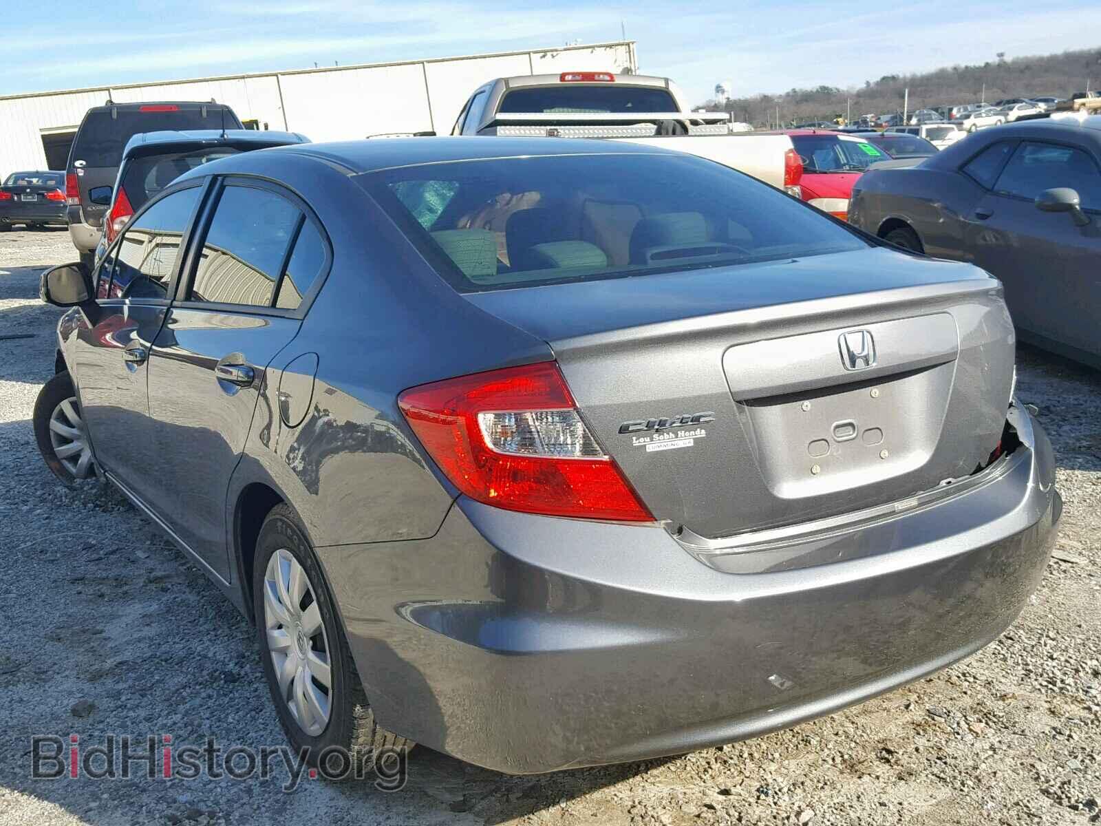 2012 HONDA CIVIC - VIN: 19XFB2F58CE005803 - Фото 3