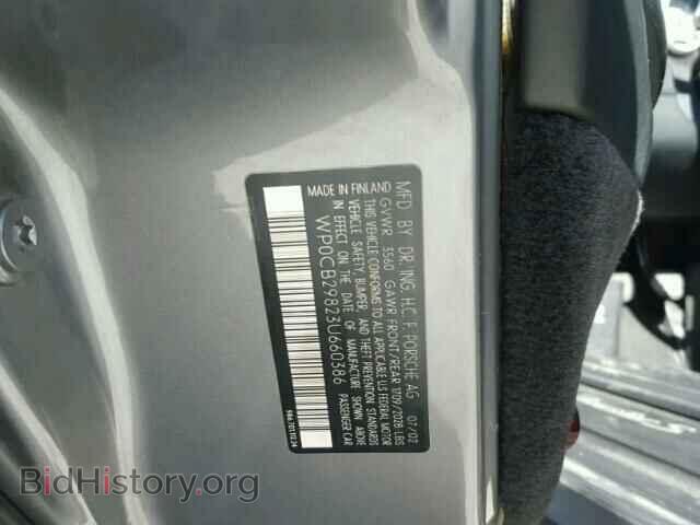 2003 PORSCHE BOXSTER - VIN: WP0CB29823U660386 - Фото 10