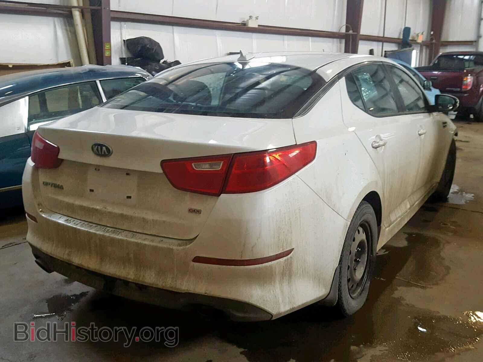 2014 KIA OPTIMA - VIN: KNAGM4A79E5495098 - Photo 4