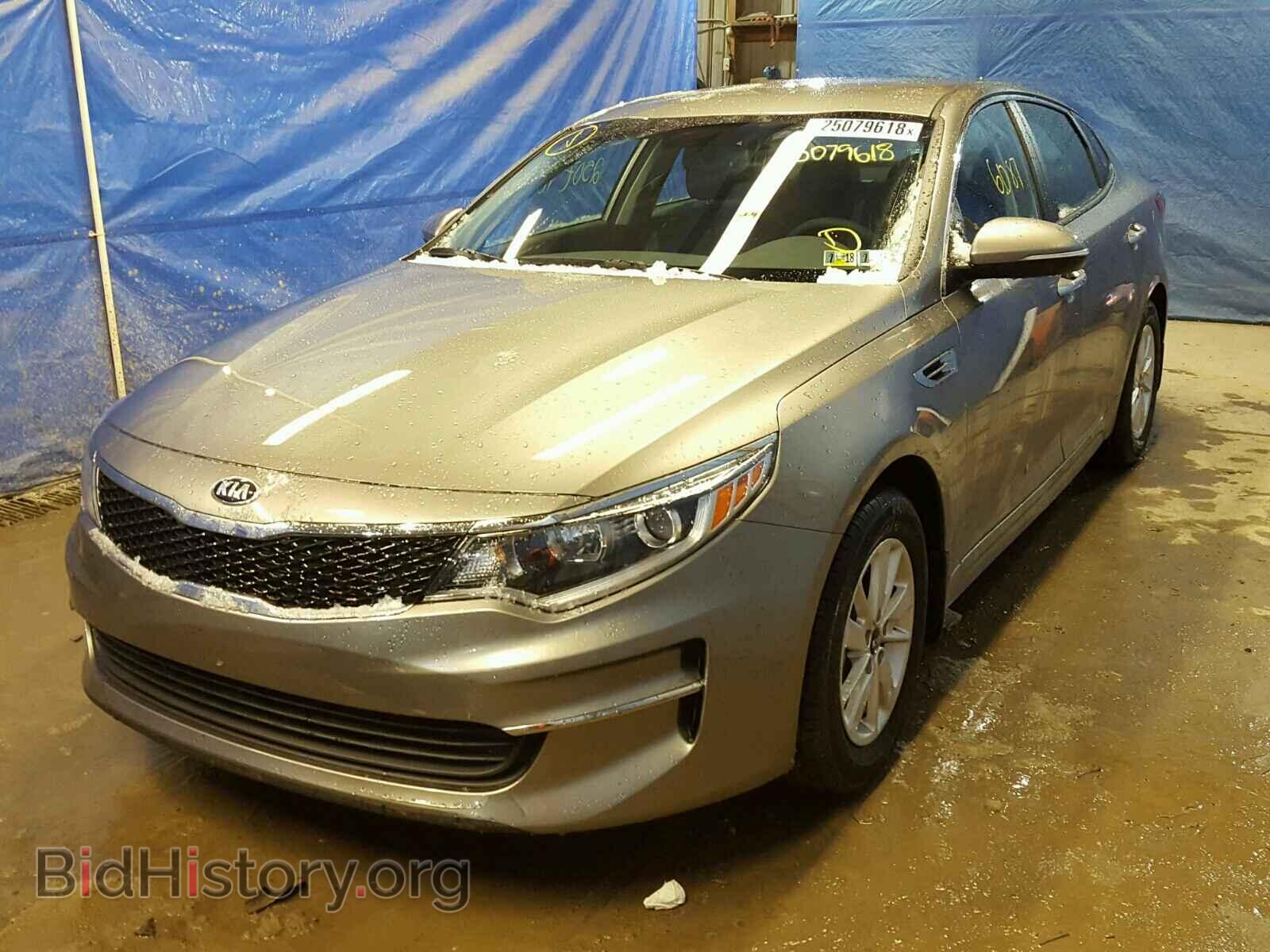 2016 KIA OPTIMA - VIN: 5XXGT4L3XGG092245 - Фото 2