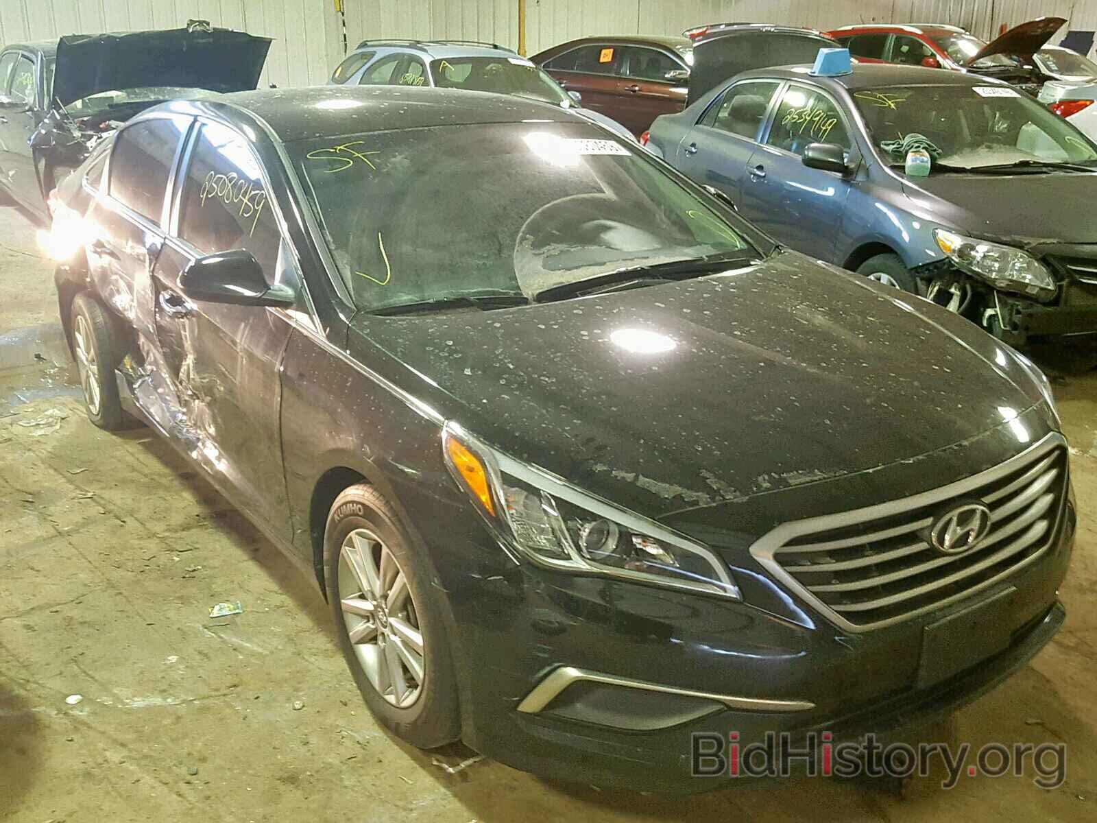 Photo 5NPE24AF0HH589107 - HYUNDAI SONATA 2017