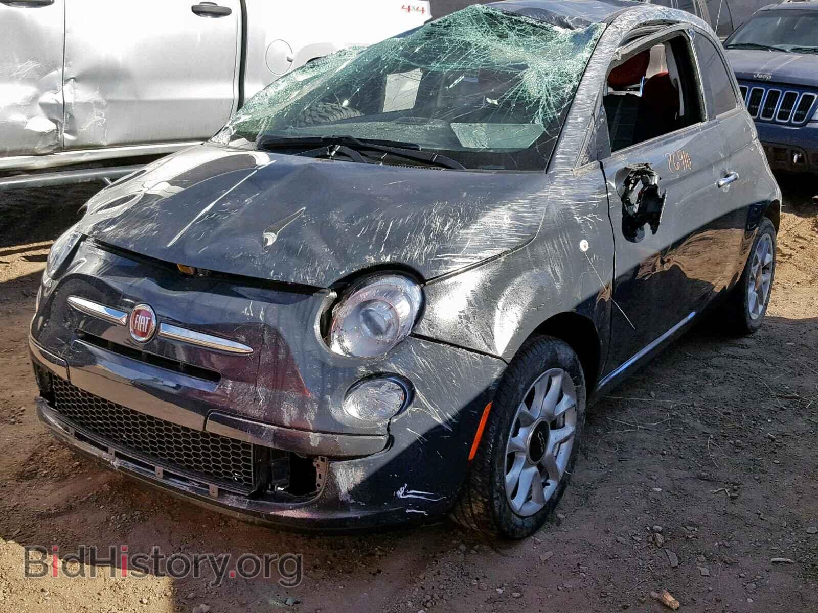 2017 FIAT 500 - VIN: 3C3CFFKR0HT535911 - Фото 2